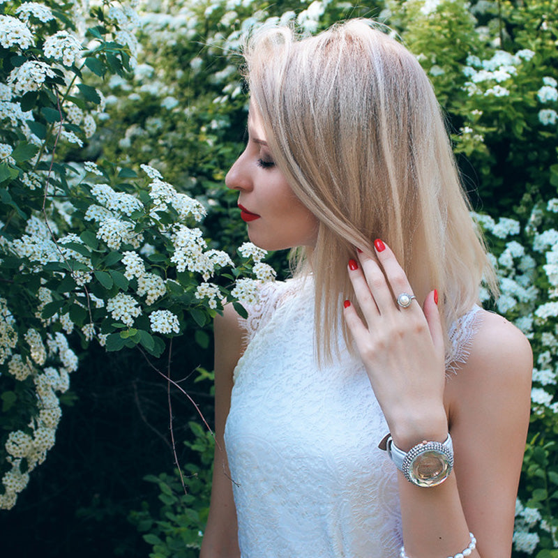 Deffrun Diamonds Elegant Design Ladies Wrist Watch PU Leather Strap Quartz Watches