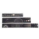 1Set 15cm 20cm 25cm Multifunctional PCB Ruler Measuring Tool Resistor Capacitor Chip IC SMD Diode Transistor Package 180 Degrees