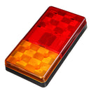 Pair 12V 8 LED Lights Tail Lamp Stop Indicator For Trailer 4WD 4X4 Camper Ute