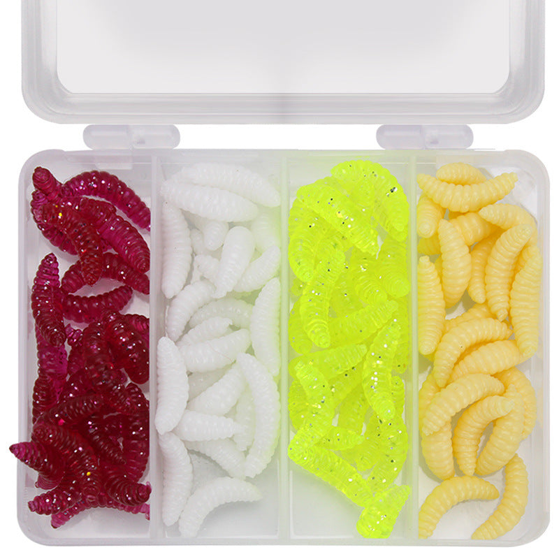 ZANLURE 2.4cm Mini Fishing Lure Artificial Soft Fishing Bait