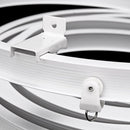 3M Flexible Ceiling Mounted Curtain Track Rail Straight Slide Window Balcony Cabinet Guide Rail Slides