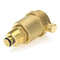 TMOK TK901 Brass Automatic Air Vent Valve Exhaust Safety Pressure Relief Valve for Water Heater HVAC Pipeline System