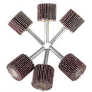 10pcs 25mm 40&80 Grit Flap Wheel Disc Set Sanding Drill Abrasive Sandpaper Polishing Tool