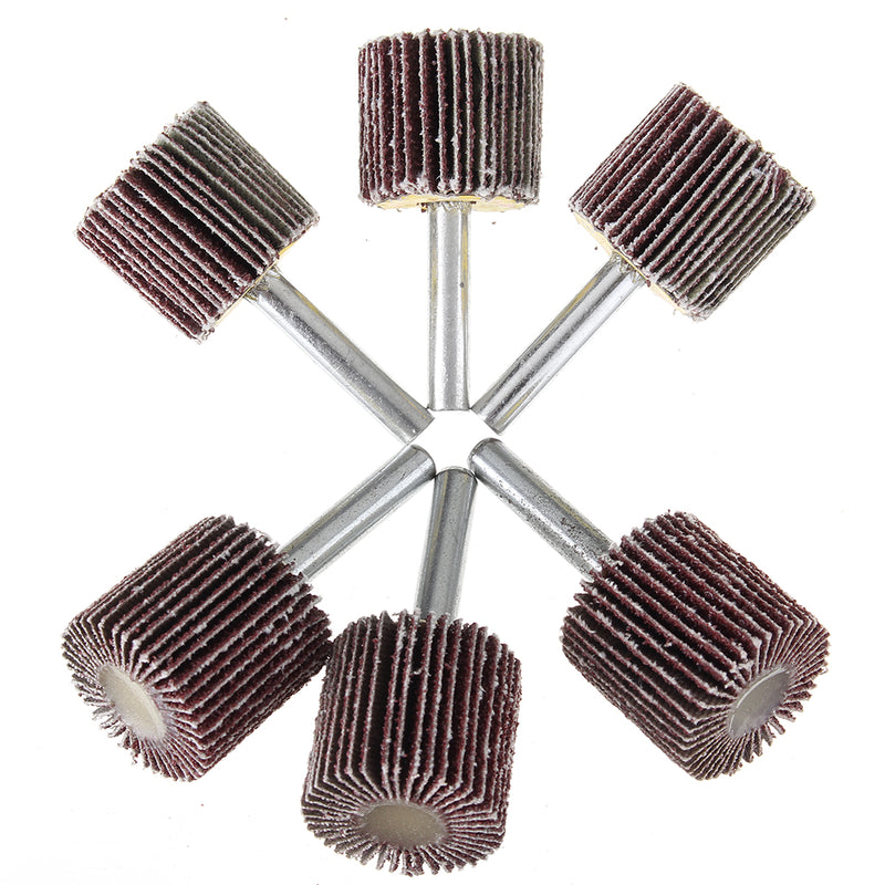10pcs 25mm 40&80 Grit Flap Wheel Disc Set Sanding Drill Abrasive Sandpaper Polishing Tool