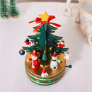 Christmas Decorations Creative Wooden Christmas Tree / Deer Old Man Music Box Ornaments Christmas