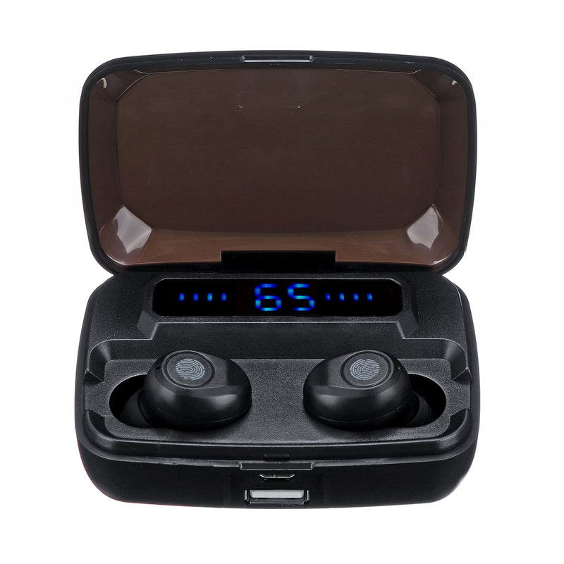 F9 TWS LED Battery Display Wireless bluetooth Earphone Headphones with Mic for Xiaomi Huawei