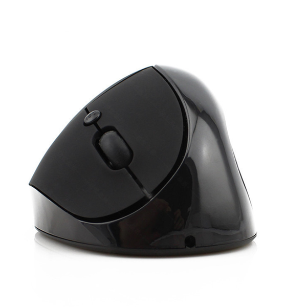 Wowpen CM0008 2.4GHz 1200dpi Wireless Rechargeable Optical Mouse Ergonomic Design for Laptops Tablets