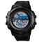 SKMEI 1480 Men Fashion Luminous Display Alarm Clock Compass Calories Distance Modes Smart Digital Watch