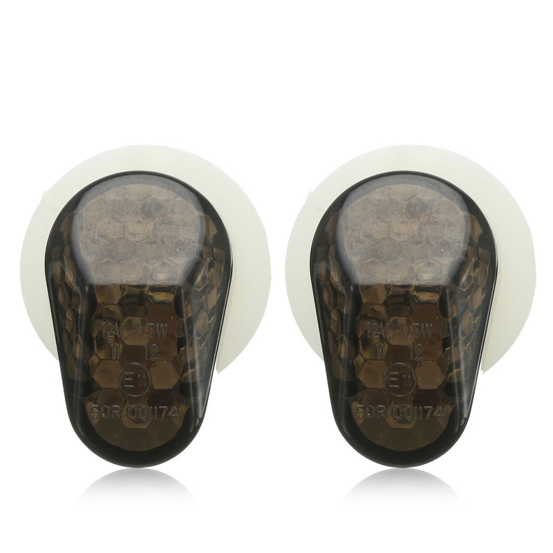 Flush Mount LED Turn Signal Light Indicator For Yamaha FZ6R FZ1 YZF R1 R6 R6S
