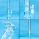 Clear BorosilicateGlass Pipe Detachable Glass Pipe Bottle Glassware