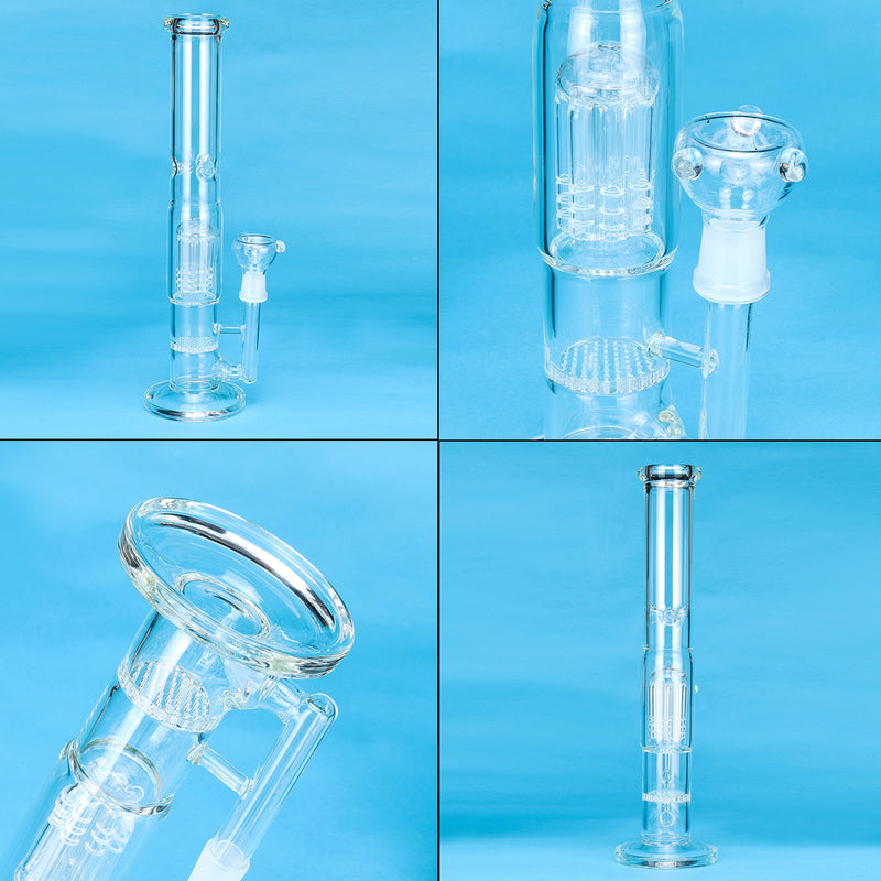 Clear BorosilicateGlass Pipe Detachable Glass Pipe Bottle Glassware