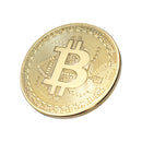 1Pcs Gold Bitcoin Model Commemorative Coins BTC Metal Coin Decorations