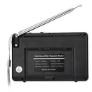 L-258 AM FM SW LCD Display Pocket Portable Radio Receiver MP3 Speaker Player