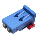 Woodworking Tool Pocket Hole Jig Woodwork Guide Repair Carpenter Kit System