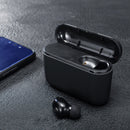 Portable True Wireless TWS Single Earbuds bluetooth 5.0 Stereo In-ear Sport Earphone With Mic for Smartphones