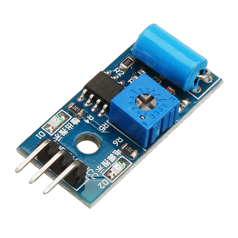 LM393 Mini Tilt Angle Sensor Module Tilt Sensing Probe Intelligent Car Accessories