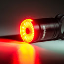 LEADLIKE 20LM Bike Tail Light 6 Modes IPX6 Waterproof Intelligent Induction USB Rechargeable Night Warning Light