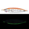 1PCS ZANLURE 125mm 150g Noctilucent 3D Minnow Fishing Lure Luminous Artificial Hard Baits Carp Fishing Baits