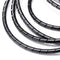 Balck 6mm 13.5M Length PE YL692 Flexible Spiral Wrapping Wire Hiding Cable Sleeves for 3D Printer
