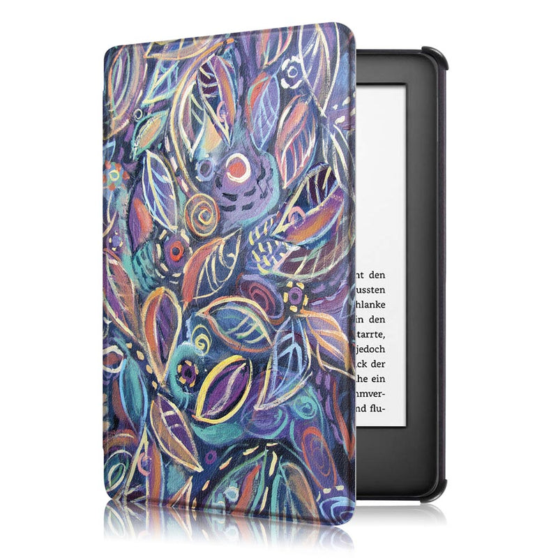 Tablet Case Cover for Kindle 2019 Youth - Tree leaves