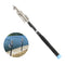 ZANLURE 2.1m 2.4m Stainless Steel Automatic Fishing Rod Sea River Lake Pool Telescopic Fishing Pole