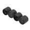 4 Pcs Black Chrome 6mm Guitar Knobs Tone Volume for Electric Guitar Bass
