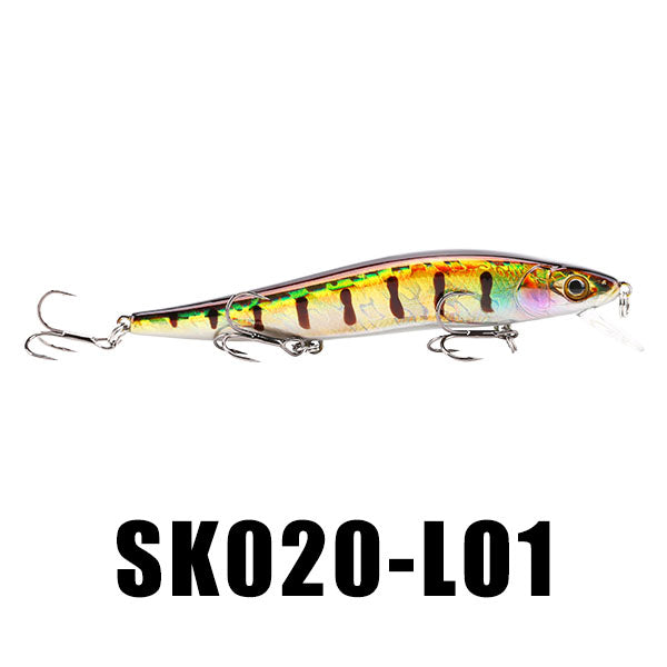 SeaKnight SK020 IPC 14g 110mm 0-1M Depth Fishing Lure Minnow Hard Baits Fishing Wobblers
