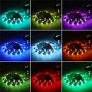 2M USB RGBW Flexible LED Strip Light Decorative Home DIY Hallway Stair Lamp+WiFi Controller+Remote Control DC5V