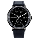 MINI FOCUS MF0052G Leather Strap Men Watch Casual Style Luminous Hand Quartz Watches