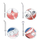 Water Flosser 600ml Dental Oral Irrigator Teeth Cleaner for Personal Braces Care Teeth Cleaning 7 Multifunctional Jet Tips and 10 Adjustable Water Pressure Perfect for Family