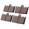 4pcs Front Organic Ceramic Brake Pads For Suzuki GSX-R600 GSXR600 1997-2003
