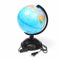 20cm LED World Globe Earth Tellurion Atlas Map Rotating Stand Geography Educational Toys Desktop Decorations