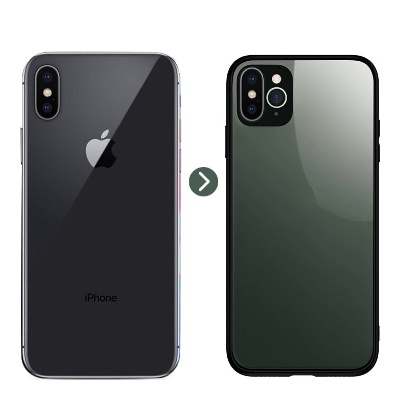 Bakeey Converted Change iPhone X/XS to iphone 11 Pro Tempered Glass Second Change Protective Case for iPhone X / iPhone XS