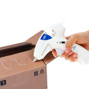 Raitool 10W Plastic Electronic Heating Hot Melt Glue White Hot Melt Glue Gun with 50Pcs Glue Sticks