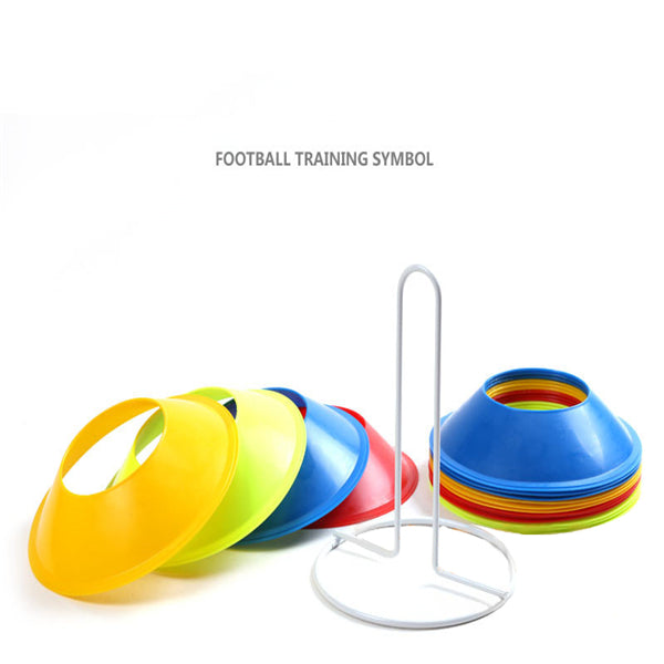 4cm*20cm Football Training Accessories Marker Discs PE Material Flexible Soccer Obstacle Cone Mark