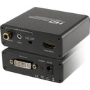 NK-X5 HD to DVI Converter With Sound Coaxial Out 3.5 Audio Switcher For Hd Video