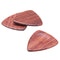 3 Pcs Wooden Heart-shaped Guitar Picks with Wooden Box