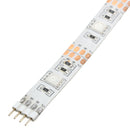 30/50/100/150/200CM Battery Powered 5050 RGB LED Flexible Strip Light + Remote Party Home Decor DC5V