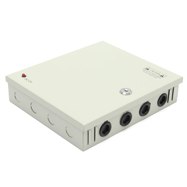 DC 12V 120W 9 Channel 8CH CCTV Power Supply Security Camera LED Strip Power Supply Box