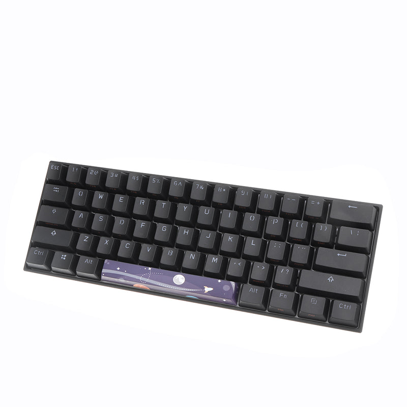 Five-sided Dyesub PBT The Lunar Space Bar 6.25u Novelty Keycap