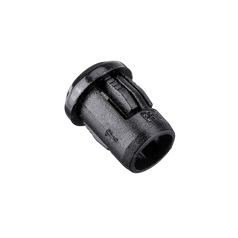 10pcs 3MM LED Holder Black Plastic Diode Lampshade Holder Clip Bezel Mount Light Case Cup Bezels Mounting Cases
