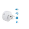 125V 1250W Rated Power 70x50mm Smart Plug Socket Work with Alexa/ Echo Socket Connector