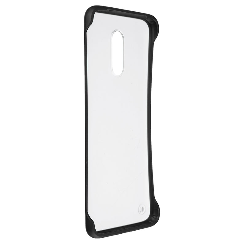 Bakeey Transparent Ultra Thin Anti Fall Matte Hard PC&Soft Edge With Finger Ring Protective Case For OnePlus 7