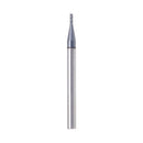 Drillpro 10pcs 1.5mm HRC55 TiAlN 2 Flutes End Mill Cutter Tungsten Carbide Milling Cutter CNC Tool