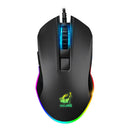 Free Wolf V1 Wired Silent Gaming Mouse 2400dpi Breathing Backlight USB Wired Gamer Mice for Desktop Computer Laptop PC