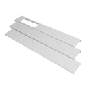 3Pcs 1.9M Adjust Air Conditioner Window Vent Plate Air Conditioner Exhaust Hose Tube Connector