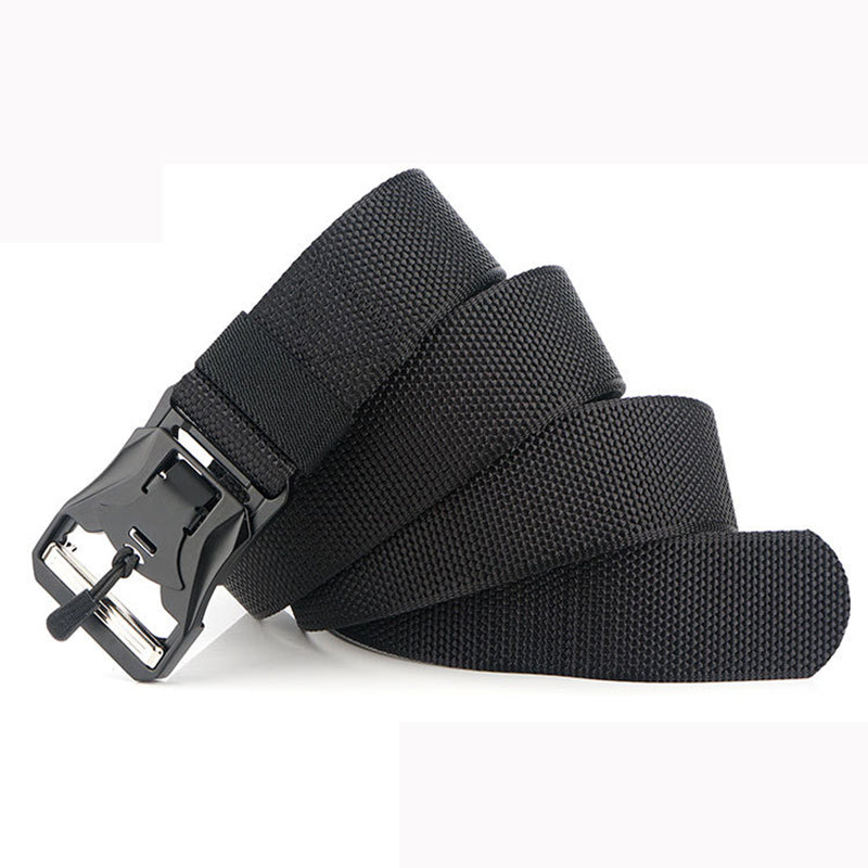 ENNIU XX19 125cm Punch Free Magnetic Buckle Military Tactical Belt Zinc Alloy Quick Release Waist Belts 2019 Newest Style