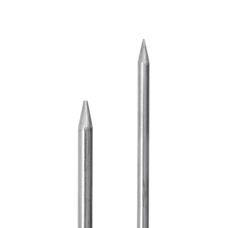 2Pcs BBQ Stainless Steel Spit Fork Chicken Grill BBQ Stick Fork Rotisserie Barbecue Accessories