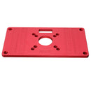 Woodworking 235x120mm Aluminum Alloy Router Table Insert Plate Mounting Base Plate for MAKITA RT0700C WORX
