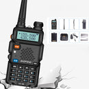 BAOFENG UV-5R Upgrade 8W UV Dual Band Two-way Handheld Radio Walkie Talkie Flashlight Civilian Intercom
